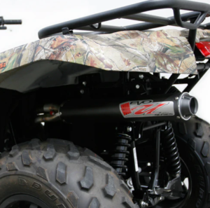 Kawasaki BRUTE FORCE 750 IRS Performance Exhaust - Big Gun - EVO U Series Full System - Black - `12-`14